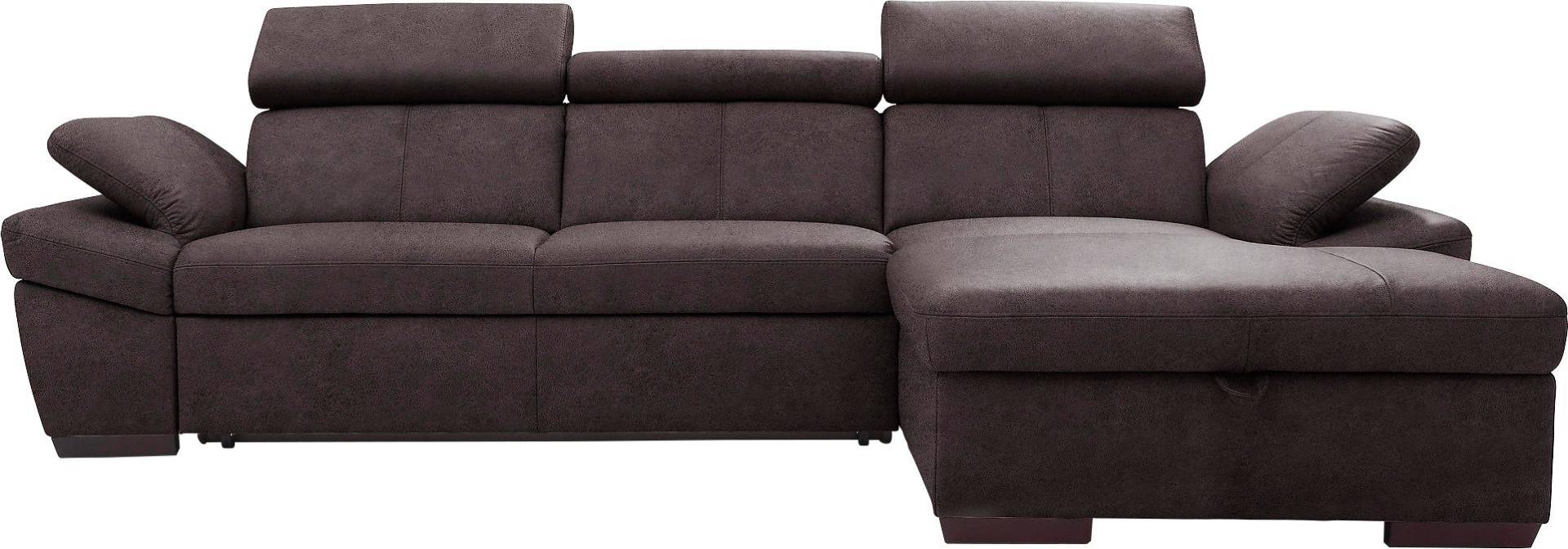 exxpo - sofa fashion Ecksofa »Salerno, klassisch modernes Funktionssofa, hoher Sitzkomfort, L-Form«, inkl. Kopf- und Armteilverstellung, wahlweise mit Bettfunktion exxpo - sofa fashion Ecksofa »Salerno, klassisch modernes Funktionssofa, hoher Sitzkomfort, L-Form«, inkl. Kopf- und Armteilverstellung, wahlweise mit Bettfunktion von exxpo - sofa fashion
