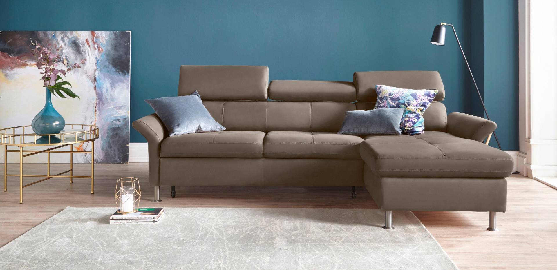 exxpo - sofa fashion Ecksofa »Maretto, bequem und komfortabel, L-Form«, inkl. Kopf- bzw. Rückenverstellung, wahlweise mit Bettfunktion exxpo - sofa fashion Ecksofa »Maretto, bequem und komfortabel, L-Form«, inkl. Kopf- bzw. Rückenverstellung, wahlweise mit Bettfunktion von exxpo - sofa fashion