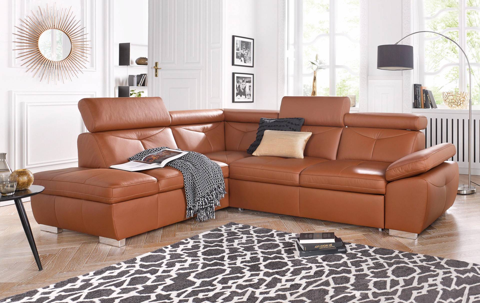 exxpo - sofa fashion Ecksofa »Spring, super bequem und komfortabel mit Armteil- und Kopfteilfunktion«, wahlweise mit Bettfunktion und Bettkasten, L-Form exxpo - sofa fashion Ecksofa »Spring, super bequem und komfortabel mit Armteil- und Kopfteilfunktion«, wahlweise mit Bettfunktion und Bettkasten, L-Form von exxpo - sofa fashion