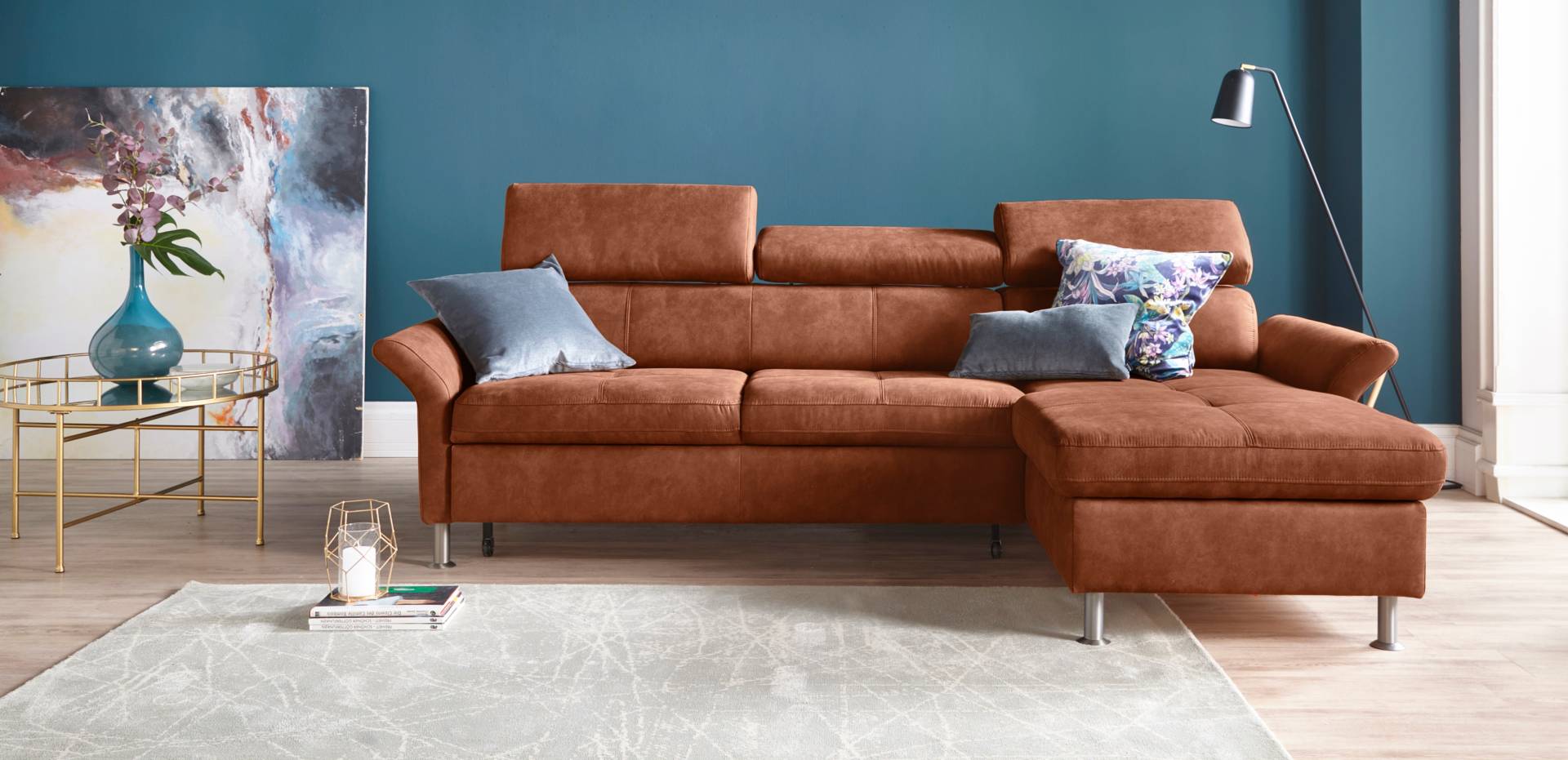 exxpo - sofa fashion Ecksofa »Maretto, bequem und komfortabel, L-Form«, inkl. Kopf- bzw. Rückenverstellung, wahlweise mit Bettfunktion exxpo - sofa fashion Ecksofa »Maretto, bequem und komfortabel, L-Form«, inkl. Kopf- bzw. Rückenverstellung, wahlweise mit Bettfunktion von exxpo - sofa fashion