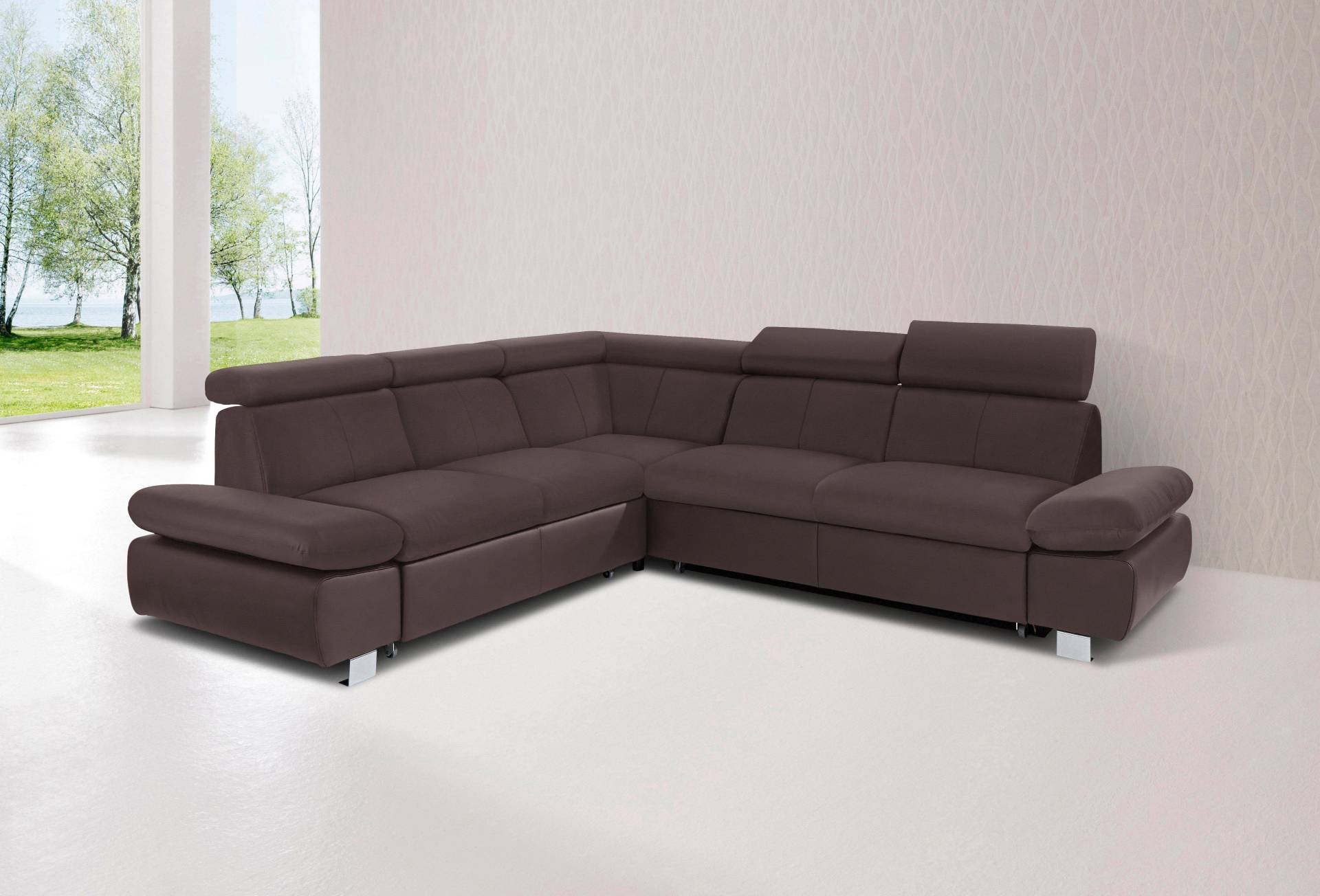 exxpo - sofa fashion Ecksofa »Happy« von exxpo - sofa fashion