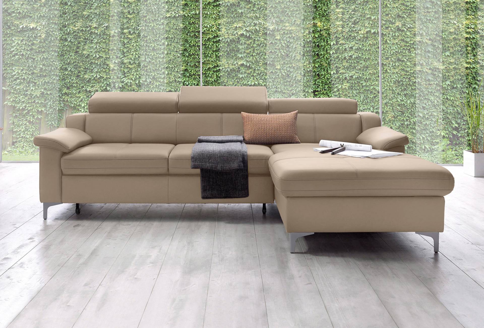 exxpo - sofa fashion Ecksofa »Florenz, L-Form« von exxpo - sofa fashion