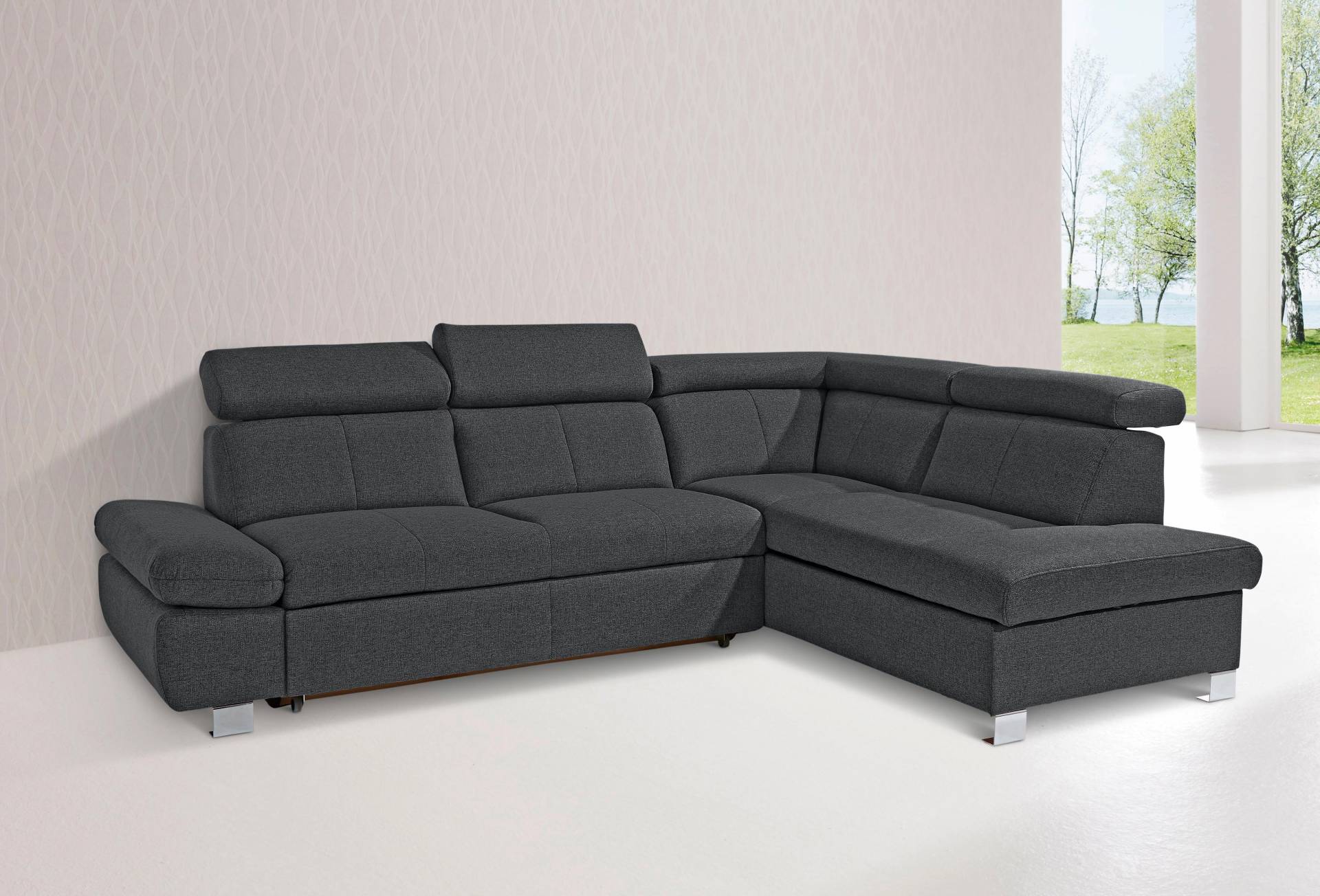 exxpo - sofa fashion Ecksofa »Happy« von exxpo - sofa fashion