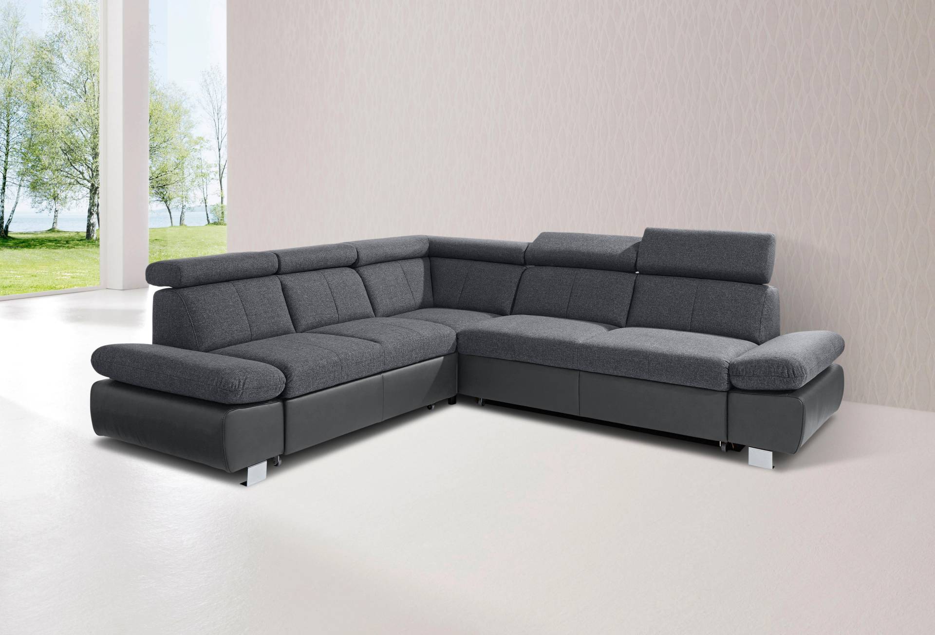 exxpo - sofa fashion Ecksofa »Happy, L-Form« von exxpo - sofa fashion