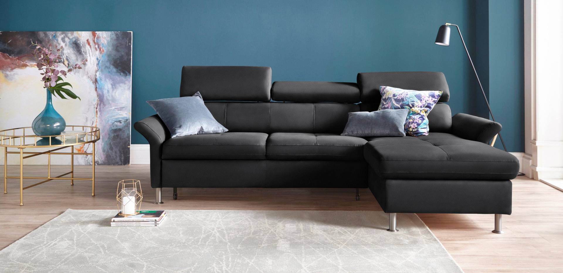 exxpo - sofa fashion Ecksofa »Maretto, bequem und komfortabel, L-Form«, inkl. Kopf- bzw. Rückenverstellung, wahlweise mit Bettfunktion exxpo - sofa fashion Ecksofa »Maretto, bequem und komfortabel, L-Form«, inkl. Kopf- bzw. Rückenverstellung, wahlweise mit Bettfunktion von exxpo - sofa fashion