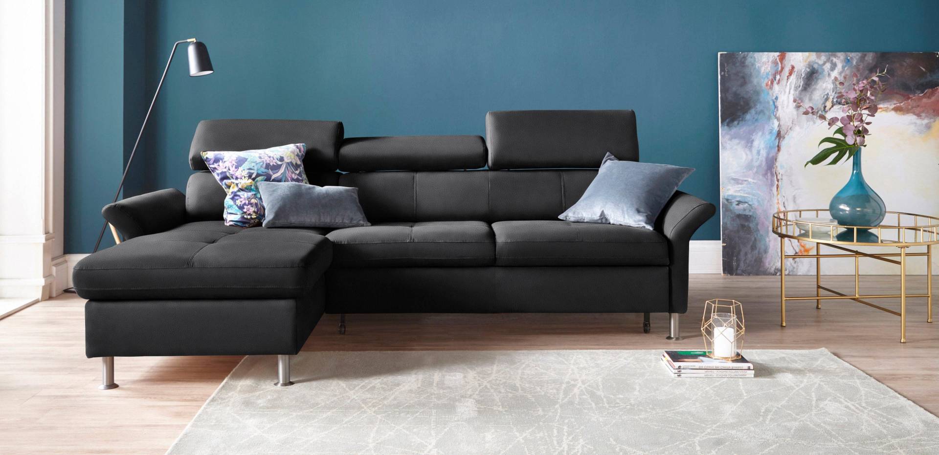 exxpo - sofa fashion Ecksofa »Maretto, bequem und komfortabel, L-Form«, inkl. Kopf- bzw. Rückenverstellung, wahlweise mit Bettfunktion exxpo - sofa fashion Ecksofa »Maretto, bequem und komfortabel, L-Form«, inkl. Kopf- bzw. Rückenverstellung, wahlweise mit Bettfunktion von exxpo - sofa fashion