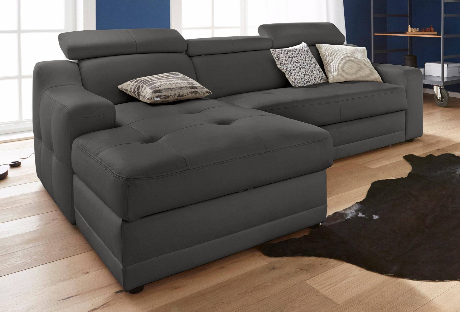 exxpo - sofa fashion Ecksofa »Lotos, bequem und funktionell, L-Form«, mit Kopf- bzw. Rückenverstellung, wahlweise mit Bettfunktion exxpo - sofa fashion Ecksofa »Lotos, bequem und funktionell, L-Form«, mit Kopf- bzw. Rückenverstellung, wahlweise mit Bettfunktion von exxpo - sofa fashion