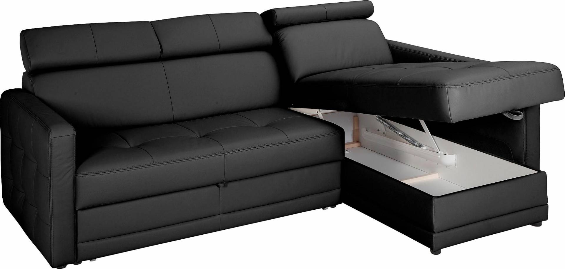 exxpo - sofa fashion Ecksofa »Arles, bequeme Federkernunterfederung, L-Form«, wahlweise mit Bettfunktion und Bettkasten, inkl. Kopfteilverstellung exxpo - sofa fashion Ecksofa »Arles, bequeme Federkernunterfederung, L-Form«, wahlweise mit Bettfunktion und Bettkasten, inkl. Kopfteilverstellung von exxpo - sofa fashion
