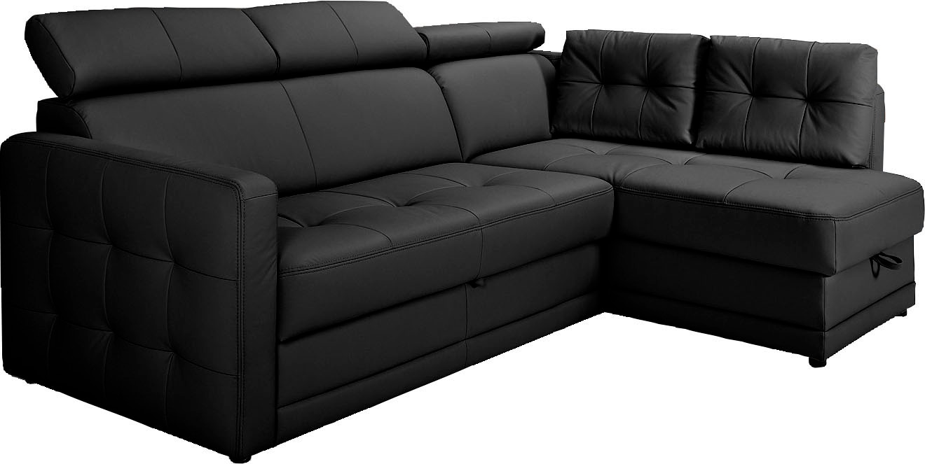 exxpo - sofa fashion Ecksofa »Arles, bequeme Federkernunterfederung, L-Form«, wahlweise mit Bettfunktion und Bettkasten, inkl. Kopfteilverstellung exxpo - sofa fashion Ecksofa »Arles, bequeme Federkernunterfederung, L-Form«, wahlweise mit Bettfunktion und Bettkasten, inkl. Kopfteilverstellung von exxpo - sofa fashion