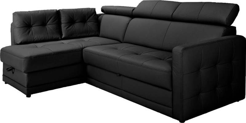 exxpo - sofa fashion Ecksofa »Arles, bequeme Federkernunterfederung, OTTOs Choice, L-Form«, wahlweise mit Bettfunktion und Bettkasten, inkl. Kopfteilverstellung von exxpo - sofa fashion