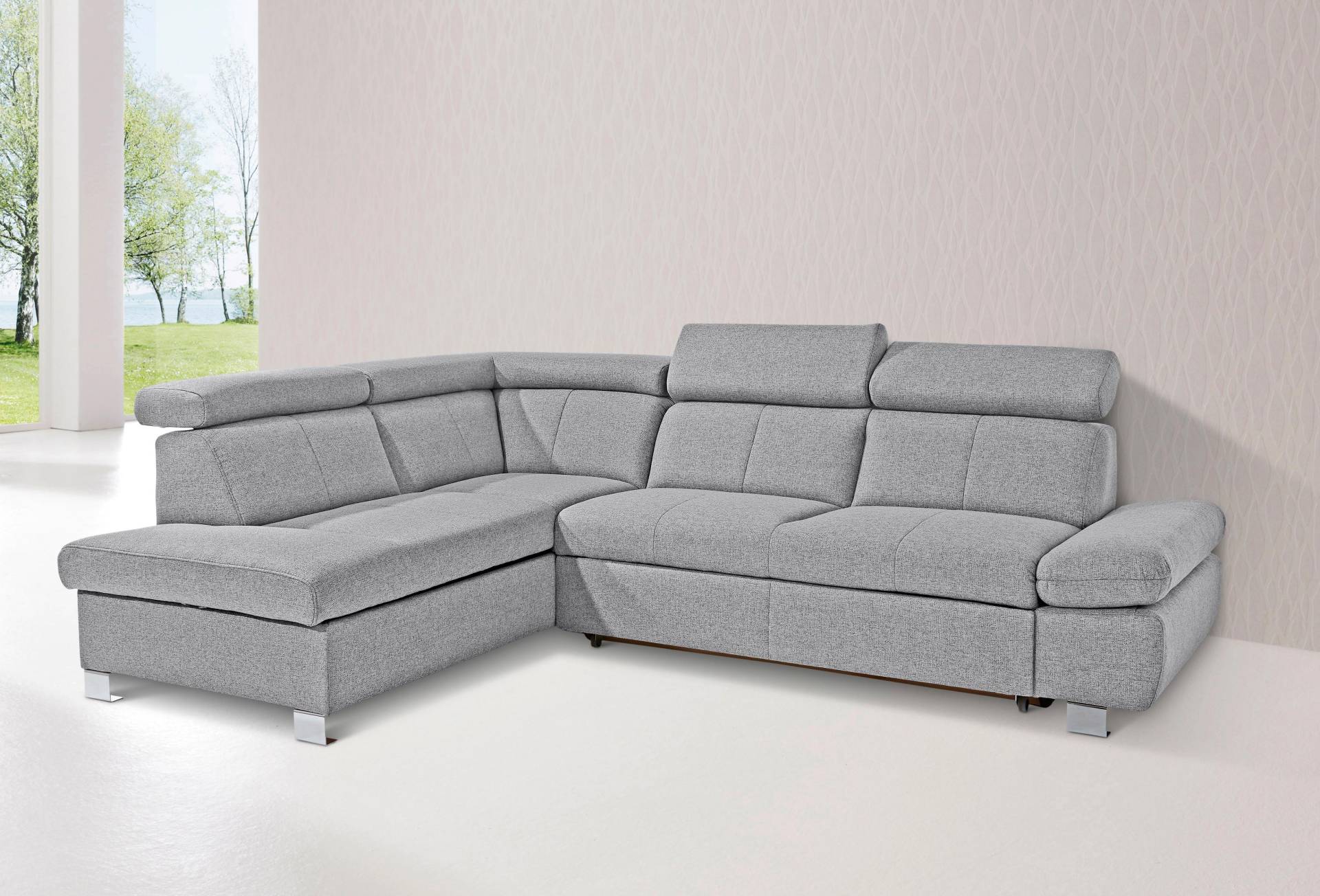 exxpo - sofa fashion Ecksofa »Happy, L-Form« von exxpo - sofa fashion