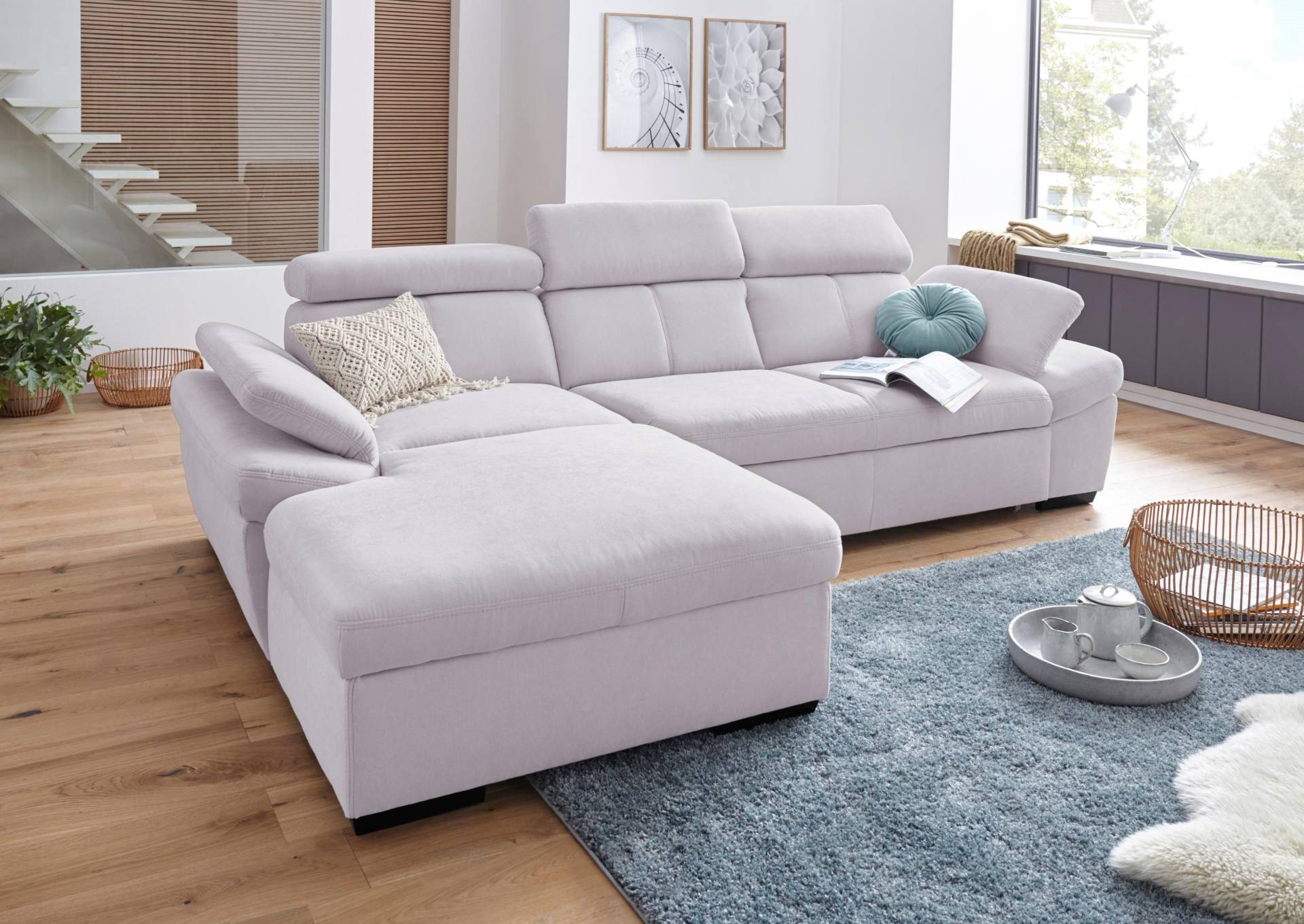 exxpo - sofa fashion Ecksofa »Salerno, L-Form« von exxpo - sofa fashion