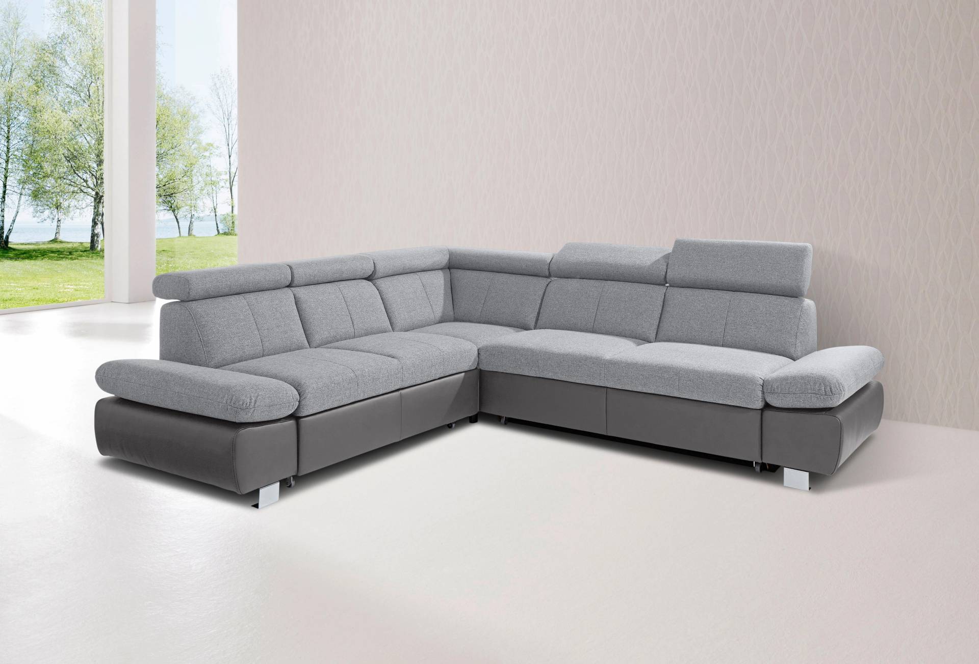 exxpo - sofa fashion Ecksofa »Happy, L-Form« von exxpo - sofa fashion