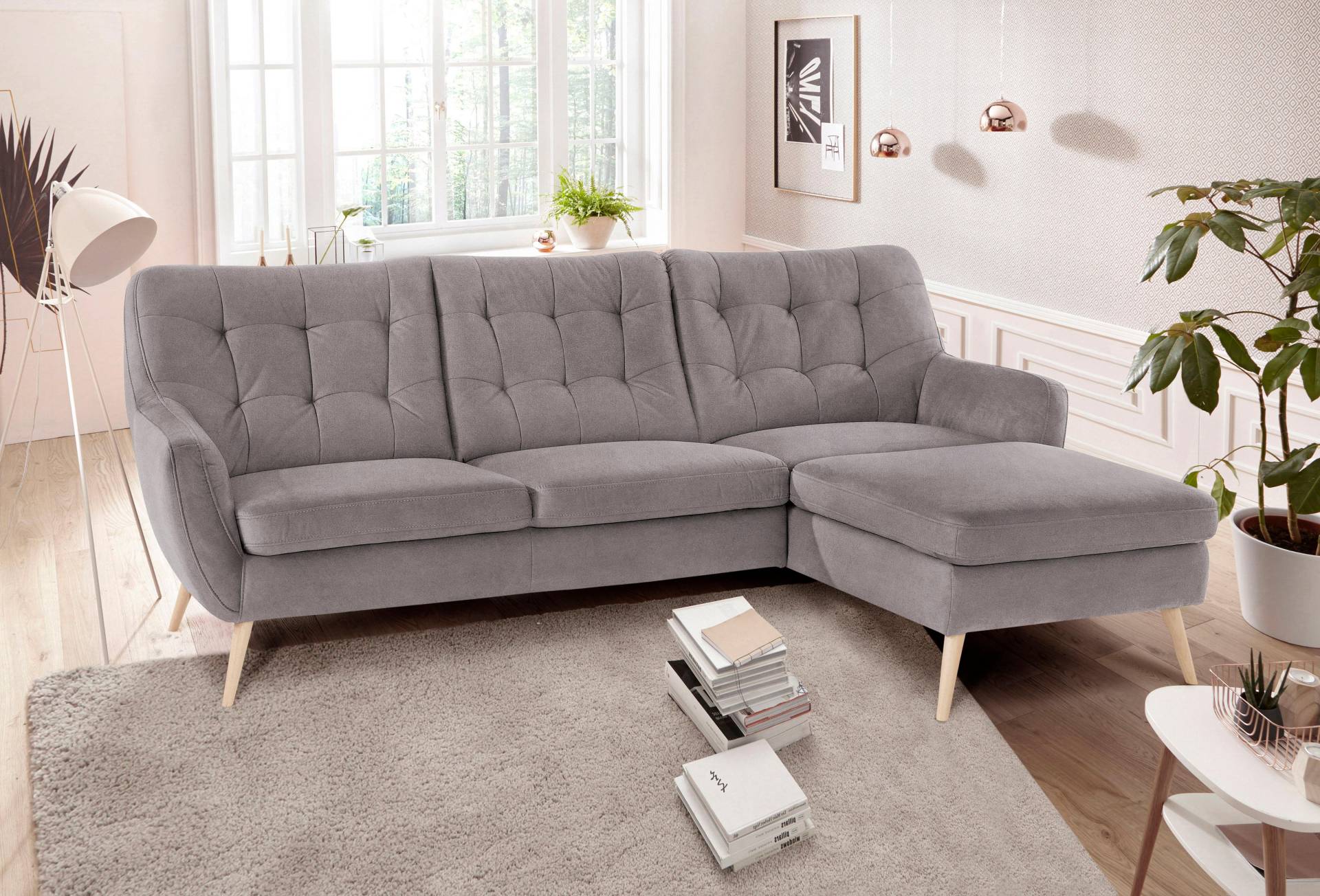 exxpo - sofa fashion Ecksofa »Scandi, L-Form« von exxpo - sofa fashion