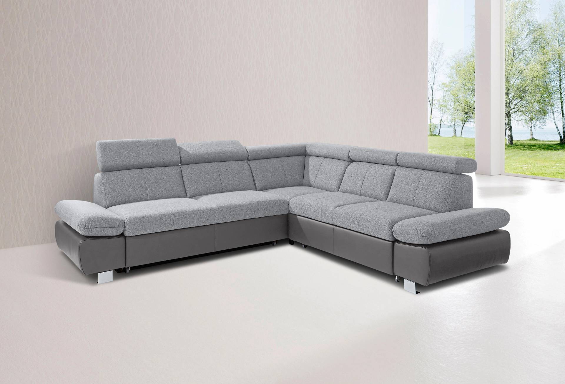 exxpo - sofa fashion Ecksofa »Happy, L-Form« von exxpo - sofa fashion