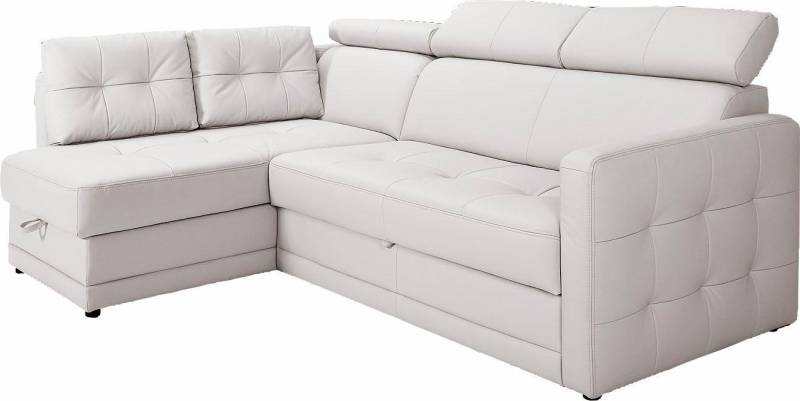exxpo - sofa fashion Ecksofa »Arles, bequeme Federkernunterfederung, OTTOs Choice, L-Form«, wahlweise mit Bettfunktion und Bettkasten, inkl. Kopfteilverstellung von exxpo - sofa fashion