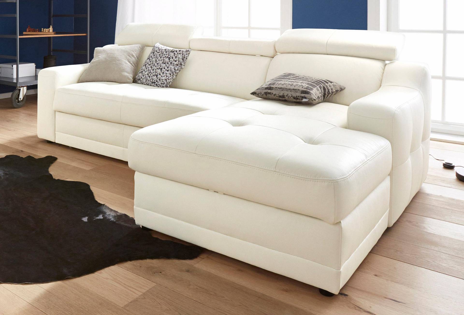 exxpo - sofa fashion Ecksofa »Lotos, bequem und funktionell, L-Form«, mit Kopf- bzw. Rückenverstellung, wahlweise mit Bettfunktion exxpo - sofa fashion Ecksofa »Lotos, bequem und funktionell, L-Form«, mit Kopf- bzw. Rückenverstellung, wahlweise mit Bettfunktion von exxpo - sofa fashion