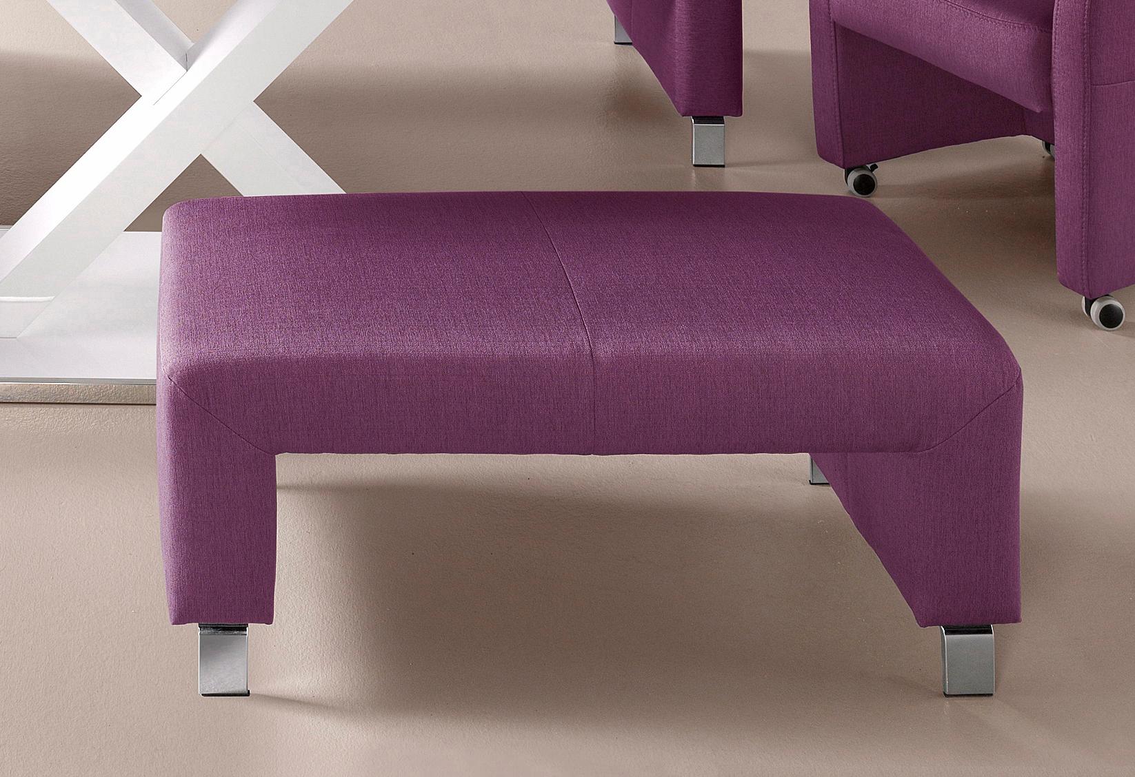 exxpo - sofa fashion Polsterhocker »Intenso, Hocker, modern, wahlweise in Leder oder Textil«, hohe Bodenfreiheit, frei im Raum stellbar, hoher Sitzkomfort exxpo - sofa fashion Polsterhocker »Intenso, Hocker, modern, wahlweise in Leder oder Textil«, hohe Bodenfreiheit, frei im Raum stellbar, hoher Sitzkomfort von exxpo - sofa fashion