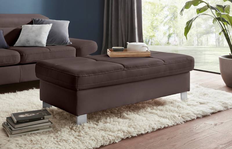 exxpo - sofa fashion Hocker »Fiji Bankhocker mit Staufach unter der Sitzfläche«, elegant modern mit toller Detailverarbeitung von exxpo - sofa fashion