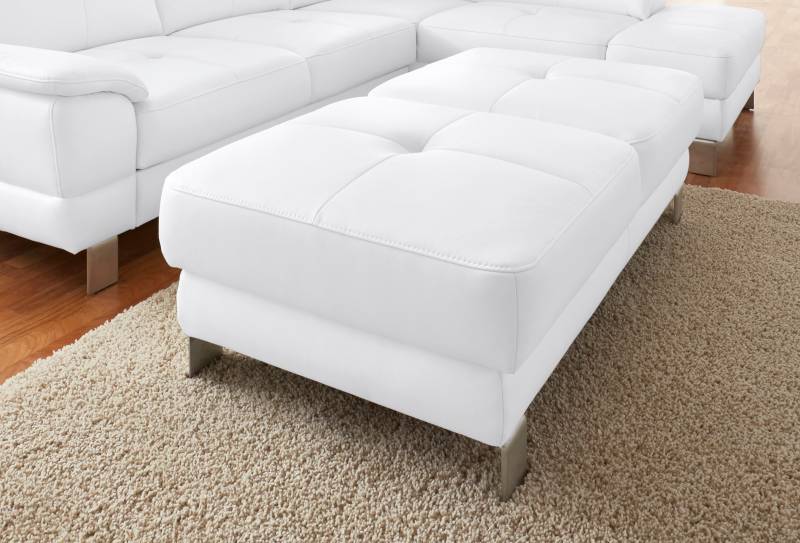 exxpo - sofa fashion Hocker »Mantua, Bankhocker mit tollen Verarbeitungsdetails, bequem«, zeitlos und elegant von exxpo - sofa fashion