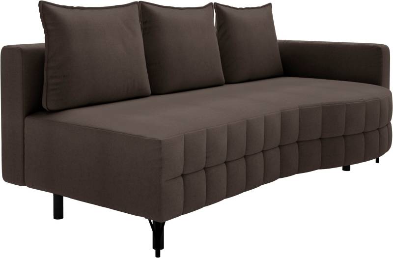 exxpo - sofa fashion Loungesofa »T wiggy Schlafsofa mit Bettfunktion und Bettkasten,«, komfortabler Federkern, super Sitzkomfort, elegante Formensprache von exxpo - sofa fashion
