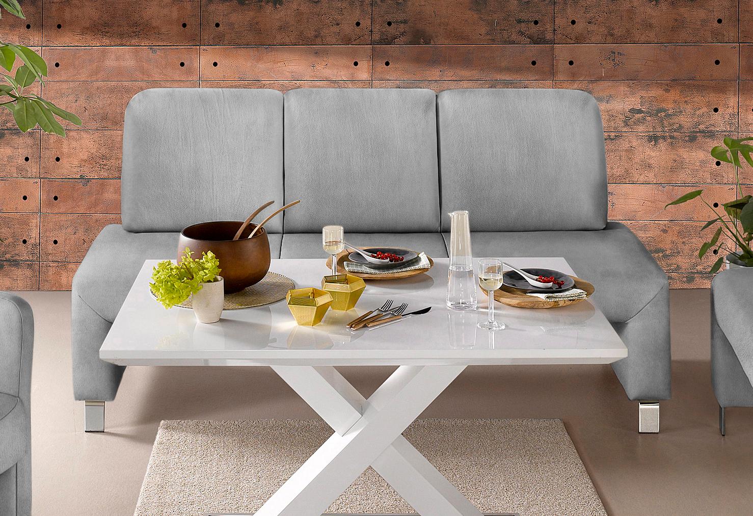 exxpo - sofa fashion Polsterbank »Intenso, Sitzbank, Breite 162 cm, wahlweise in Leder oder Textil«, hohe Bodenfreiheit, frei im Raum stellbar, hoher Sitzkomfort exxpo - sofa fashion Polsterbank »Intenso, Sitzbank, Breite 162 cm, wahlweise in Leder oder Textil«, hohe Bodenfreiheit, frei im Raum stellbar, hoher Sitzkomfort von exxpo - sofa fashion