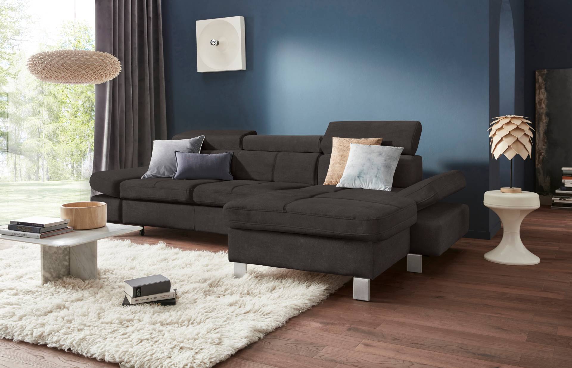 exxpo - sofa fashion Ecksofa »Fiji, hochwertige Detailverarbeitung im Sitz und Rücken, L-Form«, bequem durch Kopf- und Armteilverstellung, wahlweise mit Bettfunktion exxpo - sofa fashion Ecksofa »Fiji, hochwertige Detailverarbeitung im Sitz und Rücken, L-Form«, bequem durch Kopf- und Armteilverstellung, wahlweise mit Bettfunktion von exxpo - sofa fashion