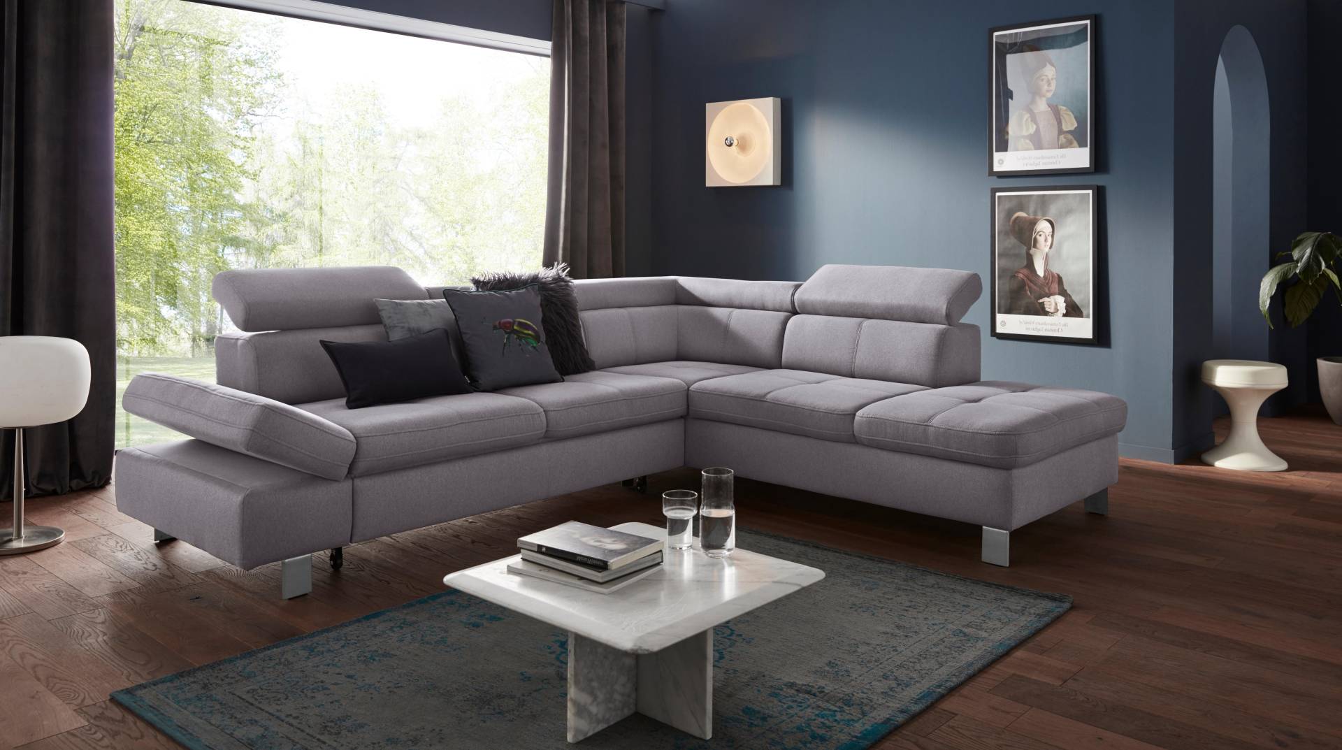 exxpo - sofa fashion Ecksofa »Fiji, L-Form«, mit Kopf- bzw. Rückenverstellung, wahlweise mit Bettfunktion exxpo - sofa fashion Ecksofa »Fiji, L-Form«, mit Kopf- bzw. Rückenverstellung, wahlweise mit Bettfunktion von exxpo - sofa fashion