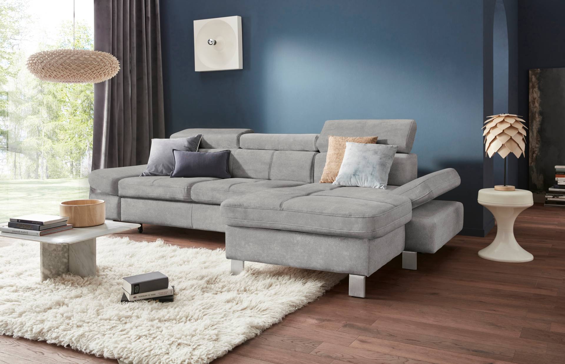 exxpo - sofa fashion Ecksofa »Fiji, hochwertige Detailverarbeitung im Sitz und Rücken, L-Form«, bequem durch Kopf- und Armteilverstellung, wahlweise mit Bettfunktion exxpo - sofa fashion Ecksofa »Fiji, hochwertige Detailverarbeitung im Sitz und Rücken, L-Form«, bequem durch Kopf- und Armteilverstellung, wahlweise mit Bettfunktion von exxpo - sofa fashion