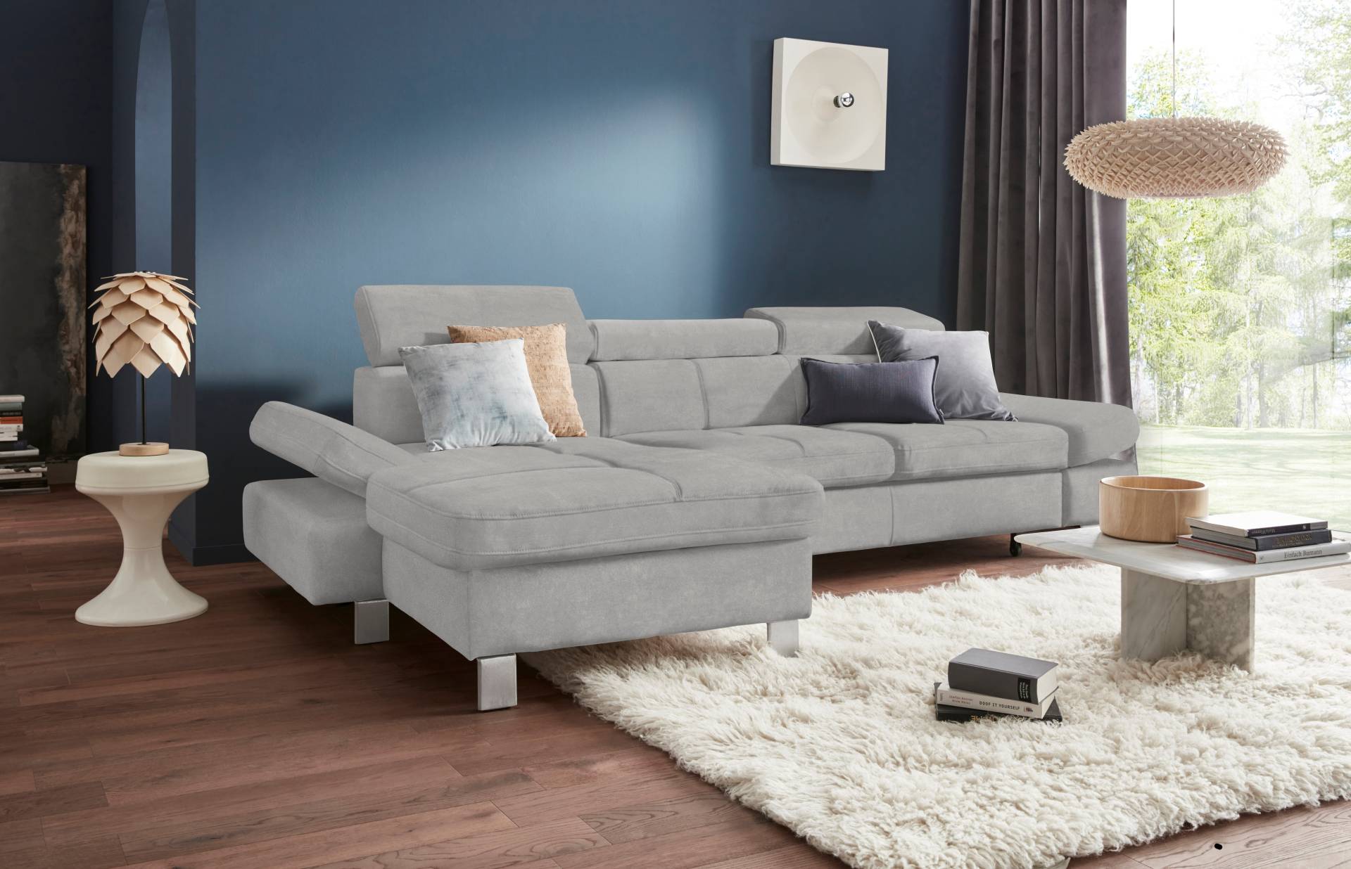 exxpo - sofa fashion Ecksofa »Fiji, hochwertige Detailverarbeitung im Sitz und Rücken, L-Form«, bequem durch Kopf- und Armteilverstellung, wahlweise mit Bettfunktion exxpo - sofa fashion Ecksofa »Fiji, hochwertige Detailverarbeitung im Sitz und Rücken, L-Form«, bequem durch Kopf- und Armteilverstellung, wahlweise mit Bettfunktion von exxpo - sofa fashion