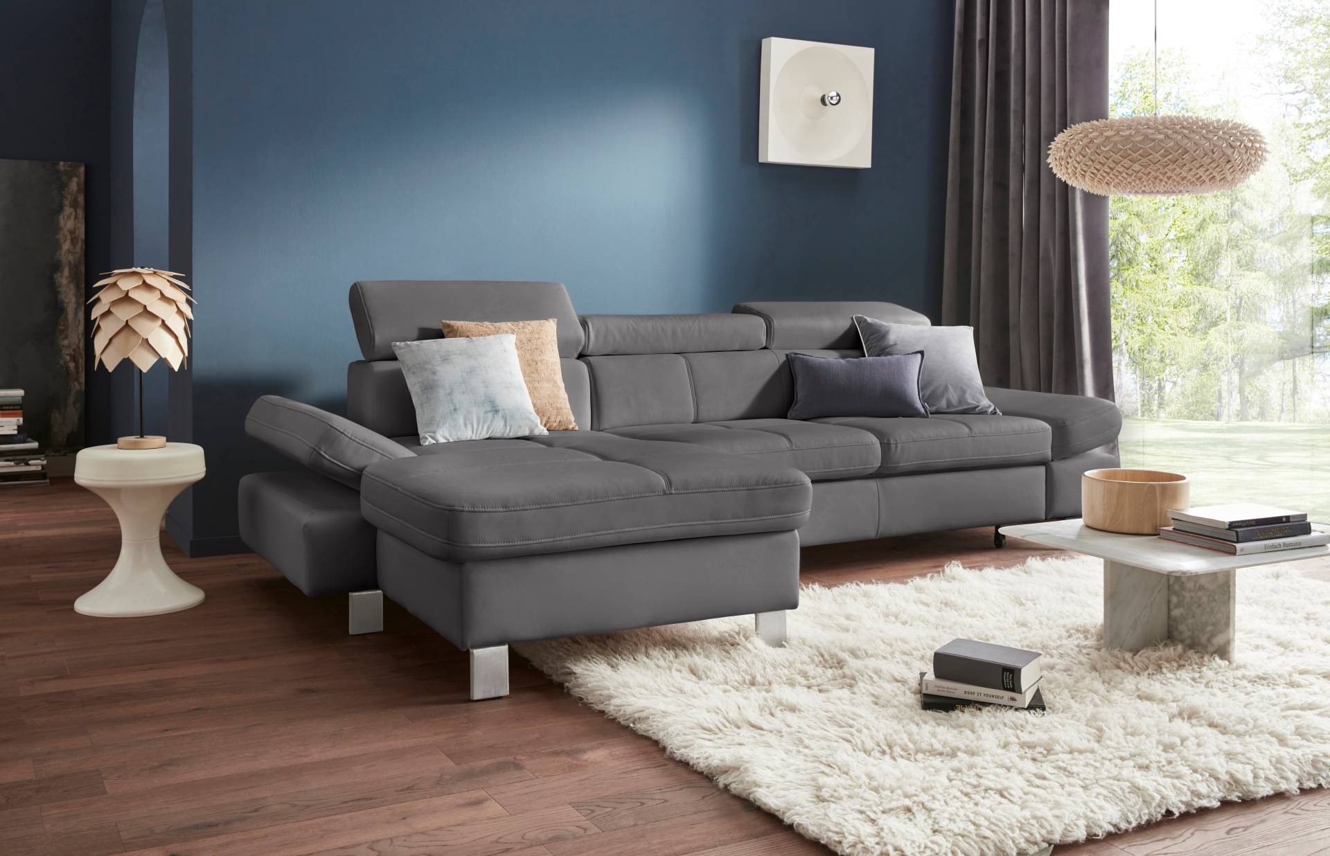 exxpo - sofa fashion Ecksofa »Fiji, hochwertige Detailverarbeitung im Sitz und Rücken, L-Form«, bequem durch Kopf- und Armteilverstellung, wahlweise mit Bettfunktion exxpo - sofa fashion Ecksofa »Fiji, hochwertige Detailverarbeitung im Sitz und Rücken, L-Form«, bequem durch Kopf- und Armteilverstellung, wahlweise mit Bettfunktion von exxpo - sofa fashion
