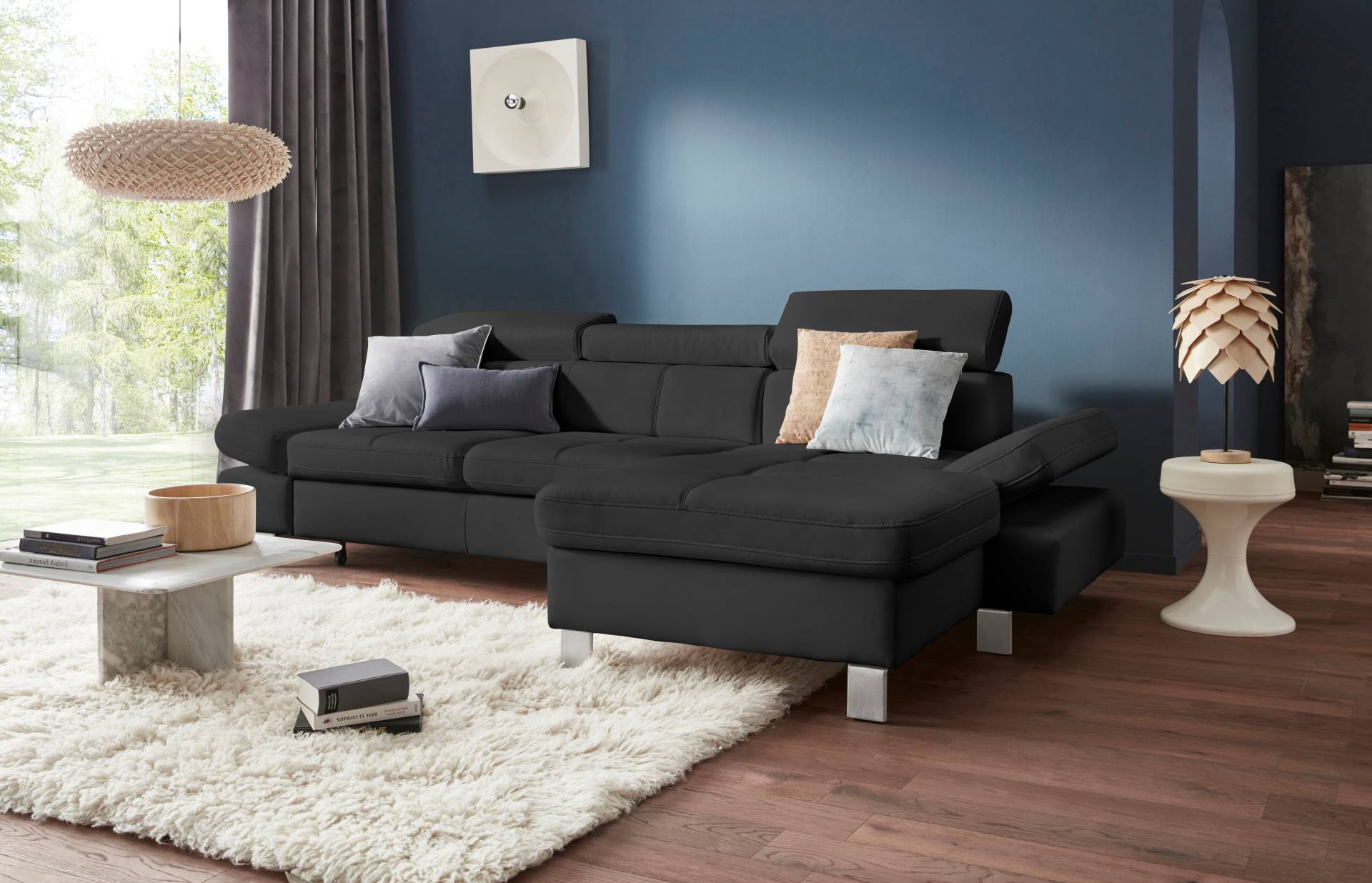 exxpo - sofa fashion Ecksofa »Fiji, hochwertige Detailverarbeitung im Sitz und Rücken, L-Form«, bequem durch Kopf- und Armteilverstellung, wahlweise mit Bettfunktion exxpo - sofa fashion Ecksofa »Fiji, hochwertige Detailverarbeitung im Sitz und Rücken, L-Form«, bequem durch Kopf- und Armteilverstellung, wahlweise mit Bettfunktion von exxpo - sofa fashion