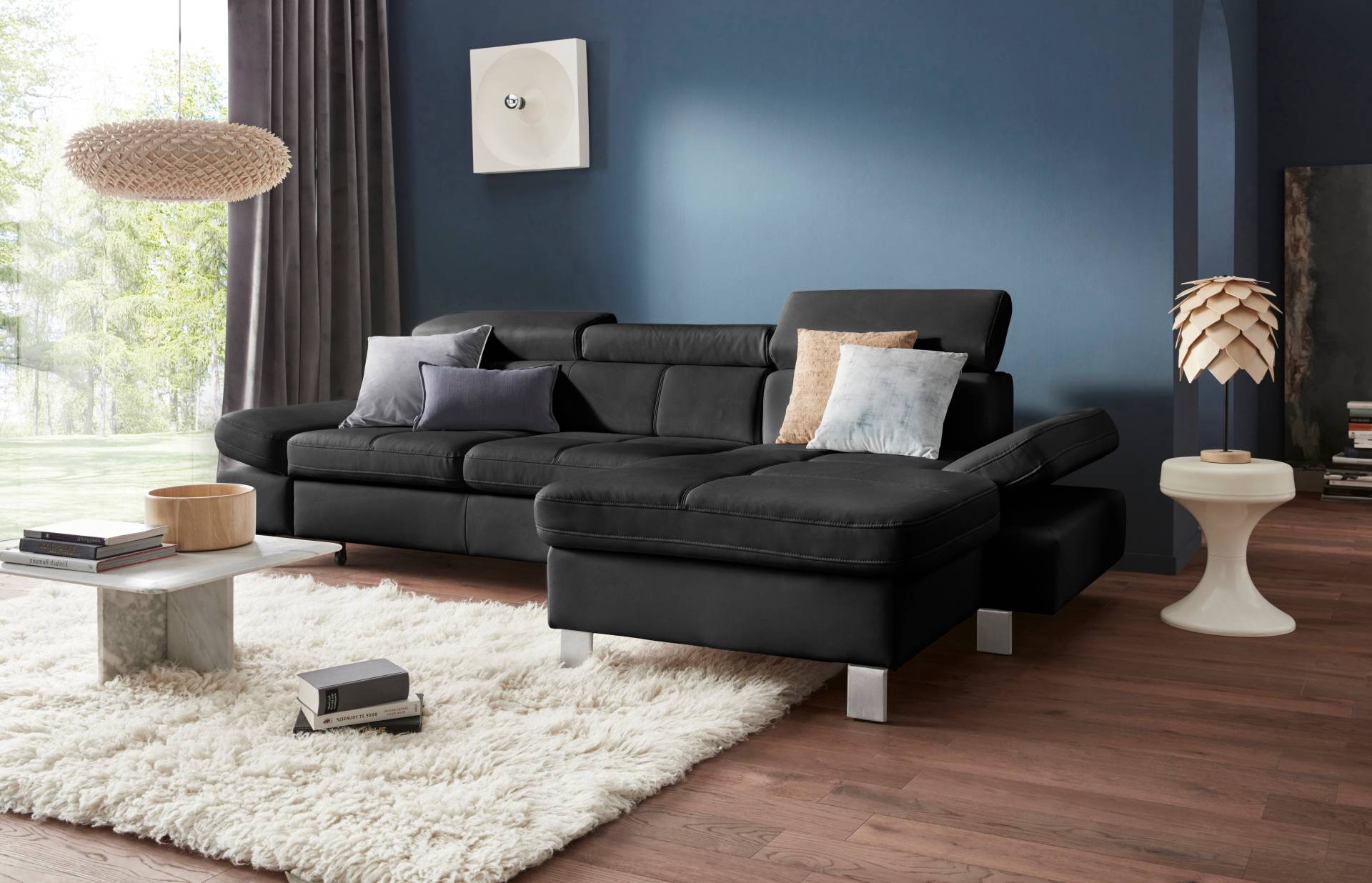 exxpo - sofa fashion Ecksofa »Fiji, hochwertige Detailverarbeitung im Sitz und Rücken, L-Form«, bequem durch Kopf- und Armteilverstellung, wahlweise mit Bettfunktion exxpo - sofa fashion Ecksofa »Fiji, hochwertige Detailverarbeitung im Sitz und Rücken, L-Form«, bequem durch Kopf- und Armteilverstellung, wahlweise mit Bettfunktion von exxpo - sofa fashion