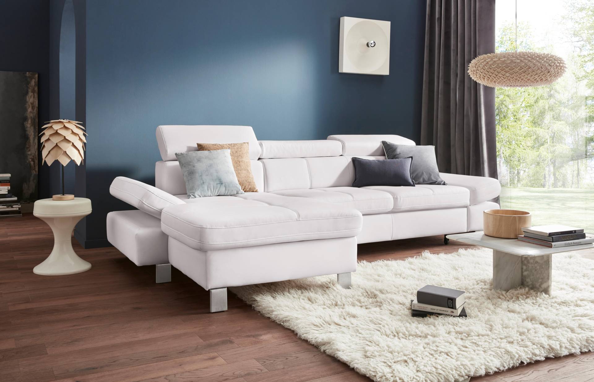 exxpo - sofa fashion Ecksofa »Fiji, hochwertige Detailverarbeitung im Sitz und Rücken, L-Form«, bequem durch Kopf- und Armteilverstellung, wahlweise mit Bettfunktion exxpo - sofa fashion Ecksofa »Fiji, hochwertige Detailverarbeitung im Sitz und Rücken, L-Form«, bequem durch Kopf- und Armteilverstellung, wahlweise mit Bettfunktion von exxpo - sofa fashion