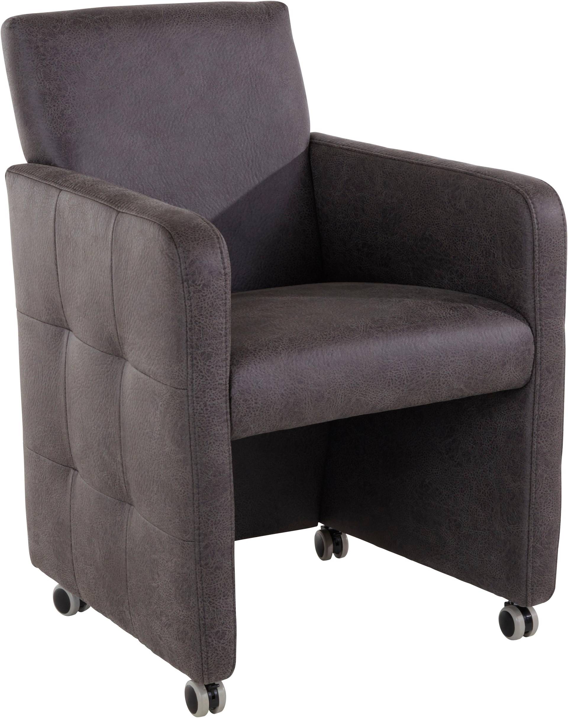 exxpo - sofa fashion Sessel »Barista Clubsessel auf Rollen, schmale Armlehnen, aktuelles Design«, bequem und komfortabel, Breite 61 cm exxpo - sofa fashion Sessel »Barista Clubsessel auf Rollen, schmale Armlehnen, aktuelles Design«, bequem und komfortabel, Breite 61 cm von exxpo - sofa fashion