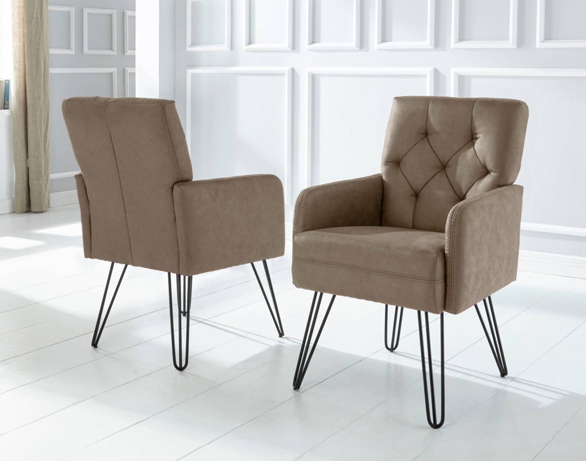 exxpo - sofa fashion Sessel »Doppio, Loungesessel mit Designuntergestell, bequem und elegant«, aufwendige Rückenverarbeitung, Breite 61 cm exxpo - sofa fashion Sessel »Doppio, Loungesessel mit Designuntergestell, bequem und elegant«, aufwendige Rückenverarbeitung, Breite 61 cm von exxpo - sofa fashion
