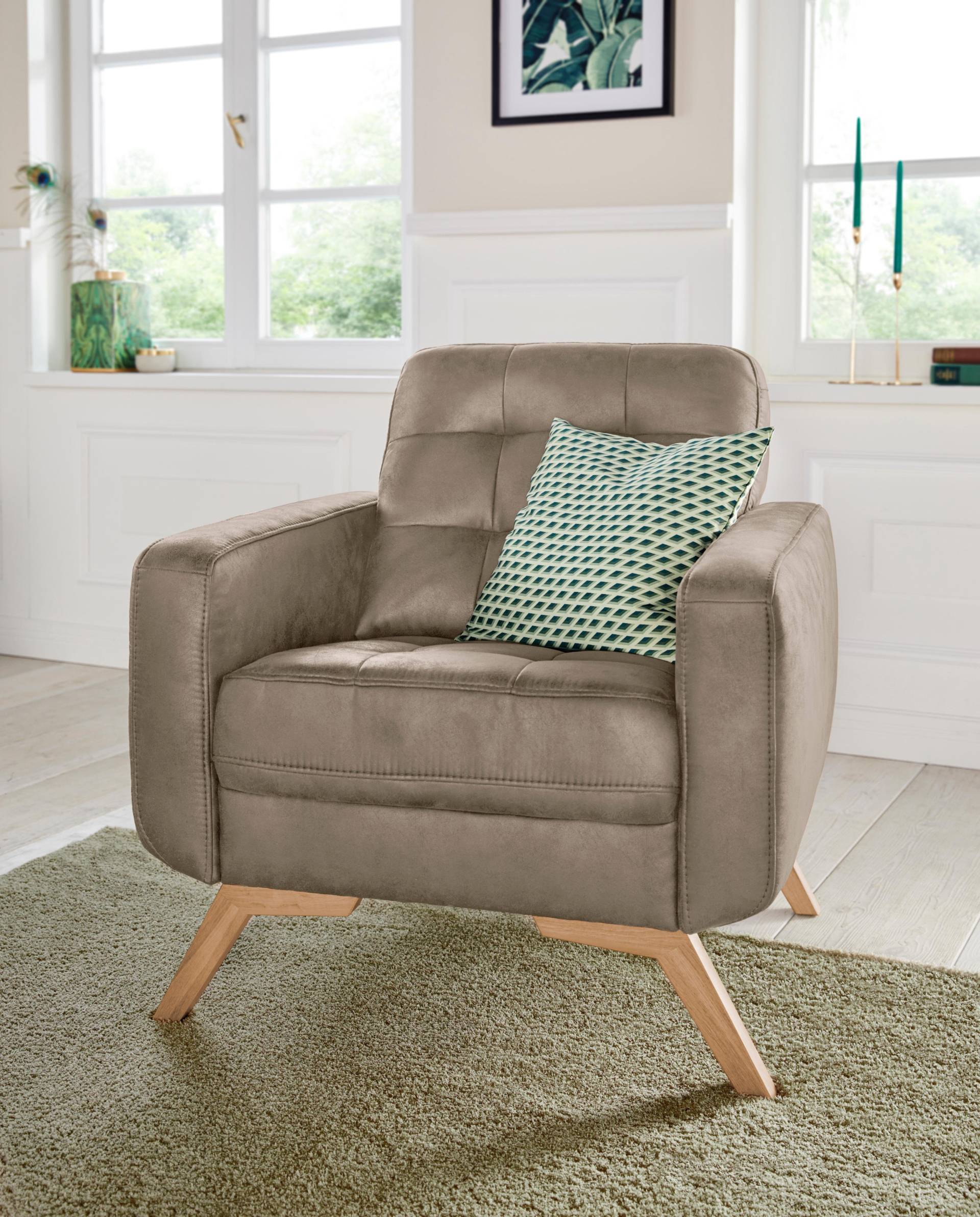 exxpo - sofa fashion Sessel »Fiord, Loungesessel«, aktuelles Design, tolle Detailverarbeitung im Sitz und Rücken exxpo - sofa fashion Sessel »Fiord, Loungesessel«, aktuelles Design, tolle Detailverarbeitung im Sitz und Rücken von exxpo - sofa fashion