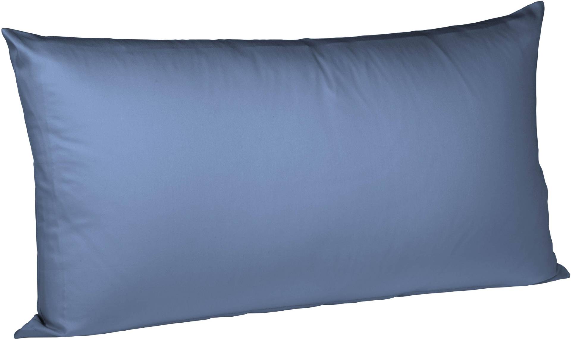 fleuresse Kissenbezug »Colours Mako Satin, 100% Baumwolle, mit Reissverschluss«, (2 St.), Mako Satin, glänzend, glatt, Premium Qualität von fleuresse