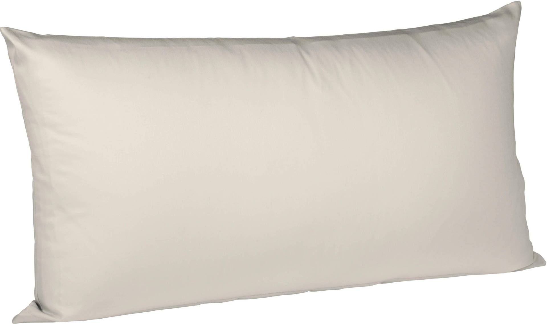 fleuresse Kissenbezug »Colours Mako Satin, 100% Baumwolle, mit Reissverschluss«, (2 St.), Mako Satin, glänzend, glatt, Premium Qualität von fleuresse