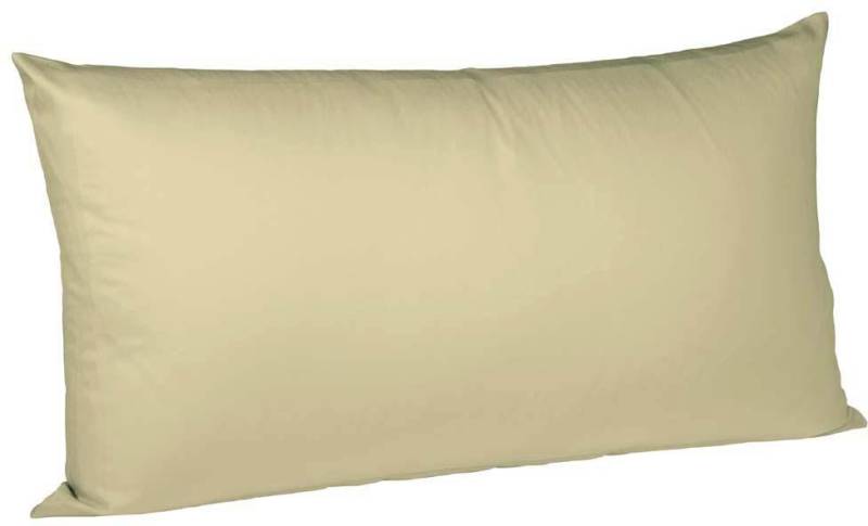 fleuresse Kissenbezug »Colours Mako Satin, 100% Baumwolle, mit Reissverschluss«, (2 St.), Mako Satin, glänzend, glatt, Premium Qualität von fleuresse