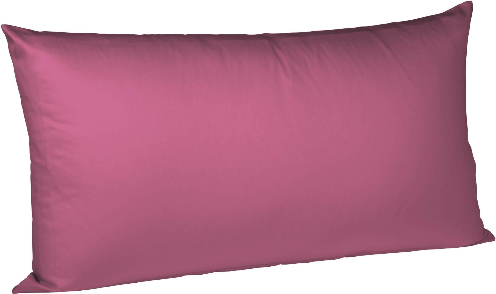 fleuresse Kissenbezug »Colours Mako Satin, 100% Baumwolle, mit Reissverschluss«, (2 St.), Mako Satin, glänzend, glatt, Premium Qualität von fleuresse