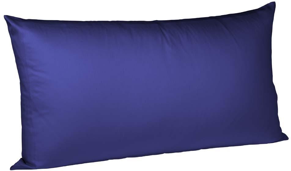 fleuresse Kissenbezug »Colours Mako Satin, 100% Baumwolle, mit Reissverschluss«, (2 St.), Mako Satin, glänzend, glatt, Premium Qualität von fleuresse