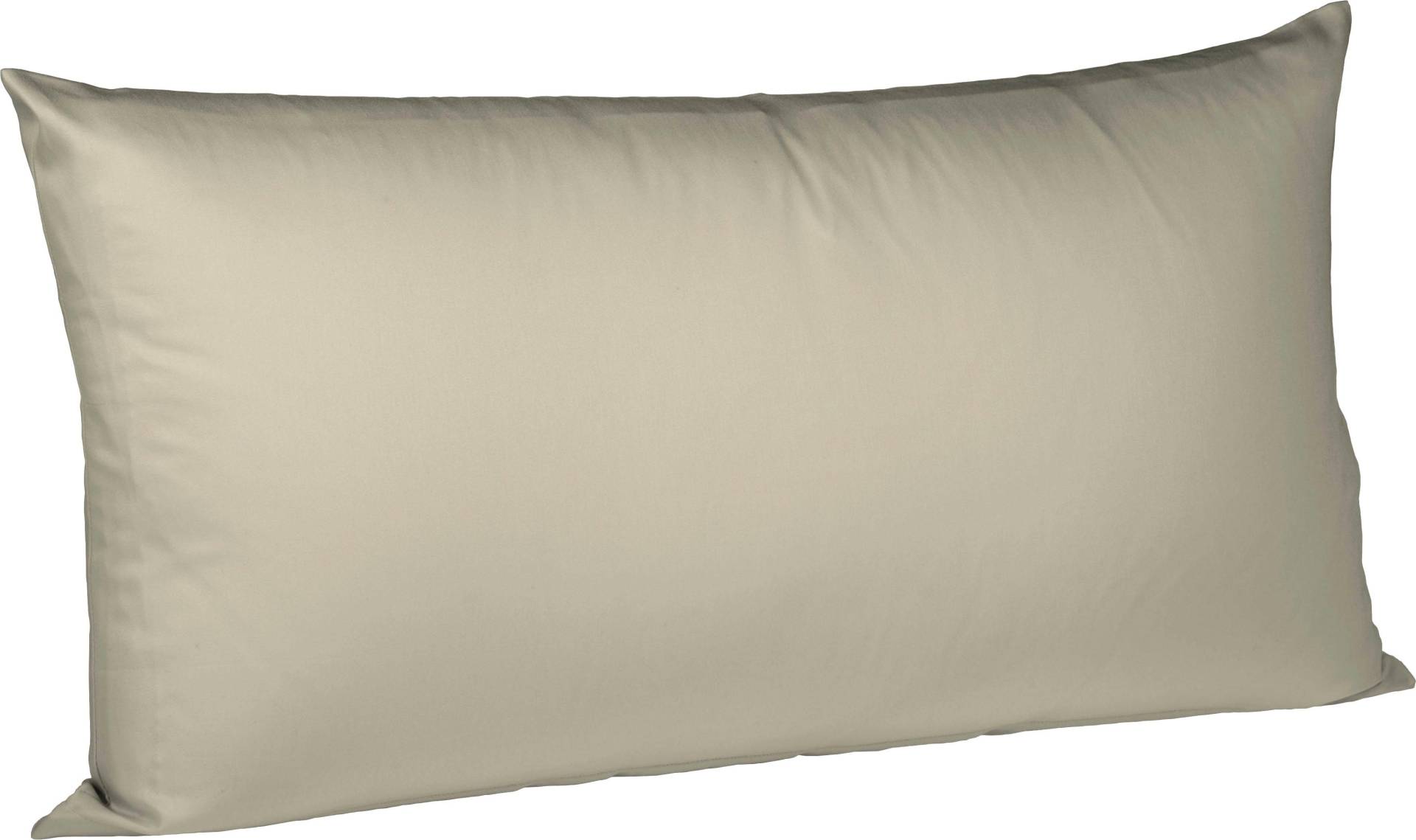 fleuresse Kissenbezug »Colours Mako Satin, 100% Baumwolle, mit Reissverschluss«, (2 St.), Mako Satin, glänzend, glatt, Premium Qualität von fleuresse