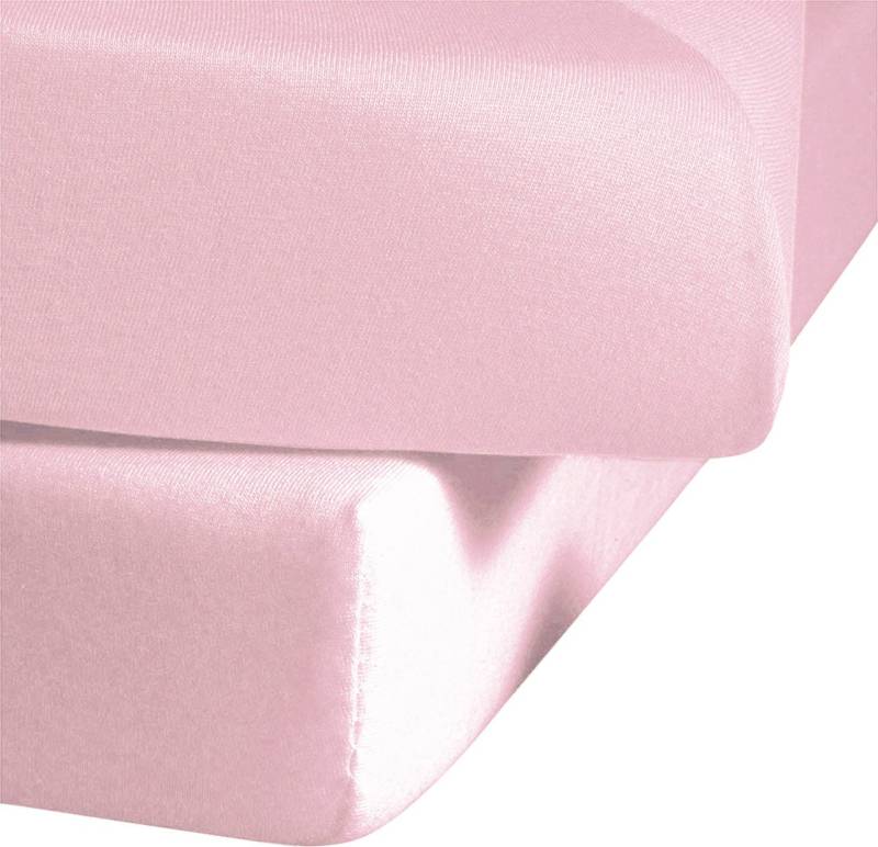 fleuresse Spannbettlaken »Ines hochwertiger Jersey aus reiner Baumwolle,«, aus Baumwolle, für Matratzen bis 23 cm Höhe, Bettlaken, Spannbetttuch von fleuresse