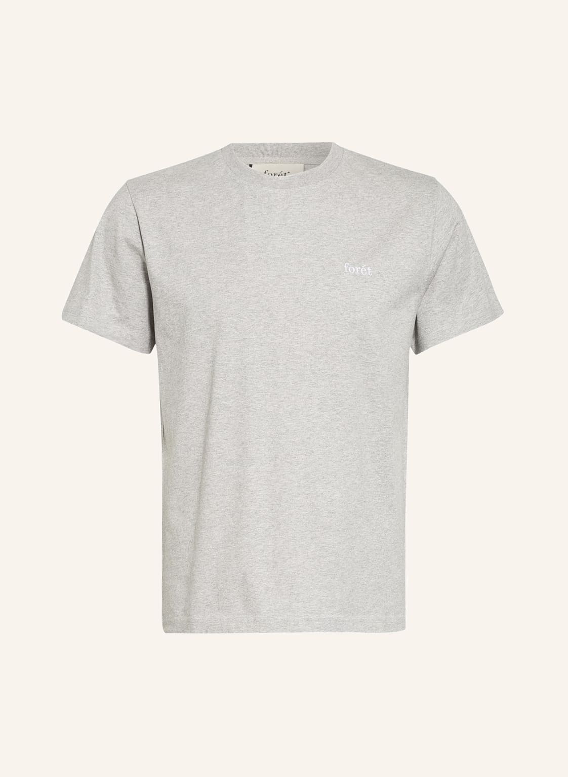 Forét T-Shirt grau von forét