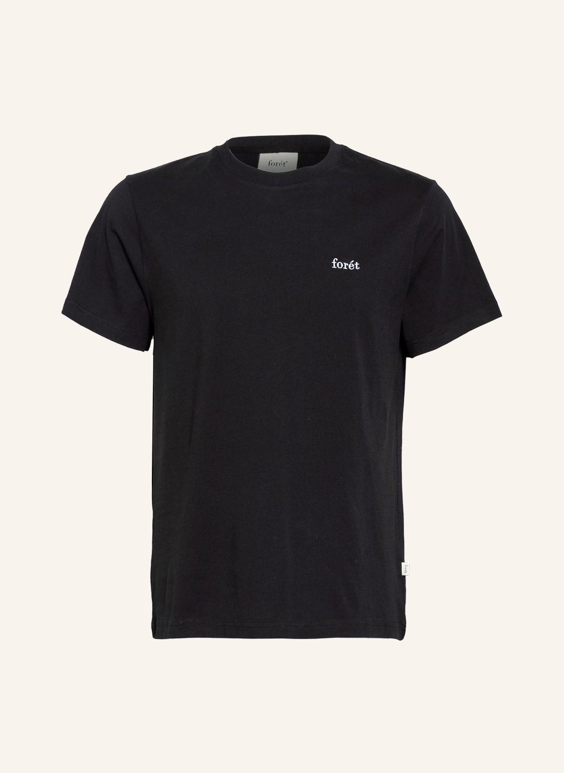 Forét T-Shirt schwarz von forét
