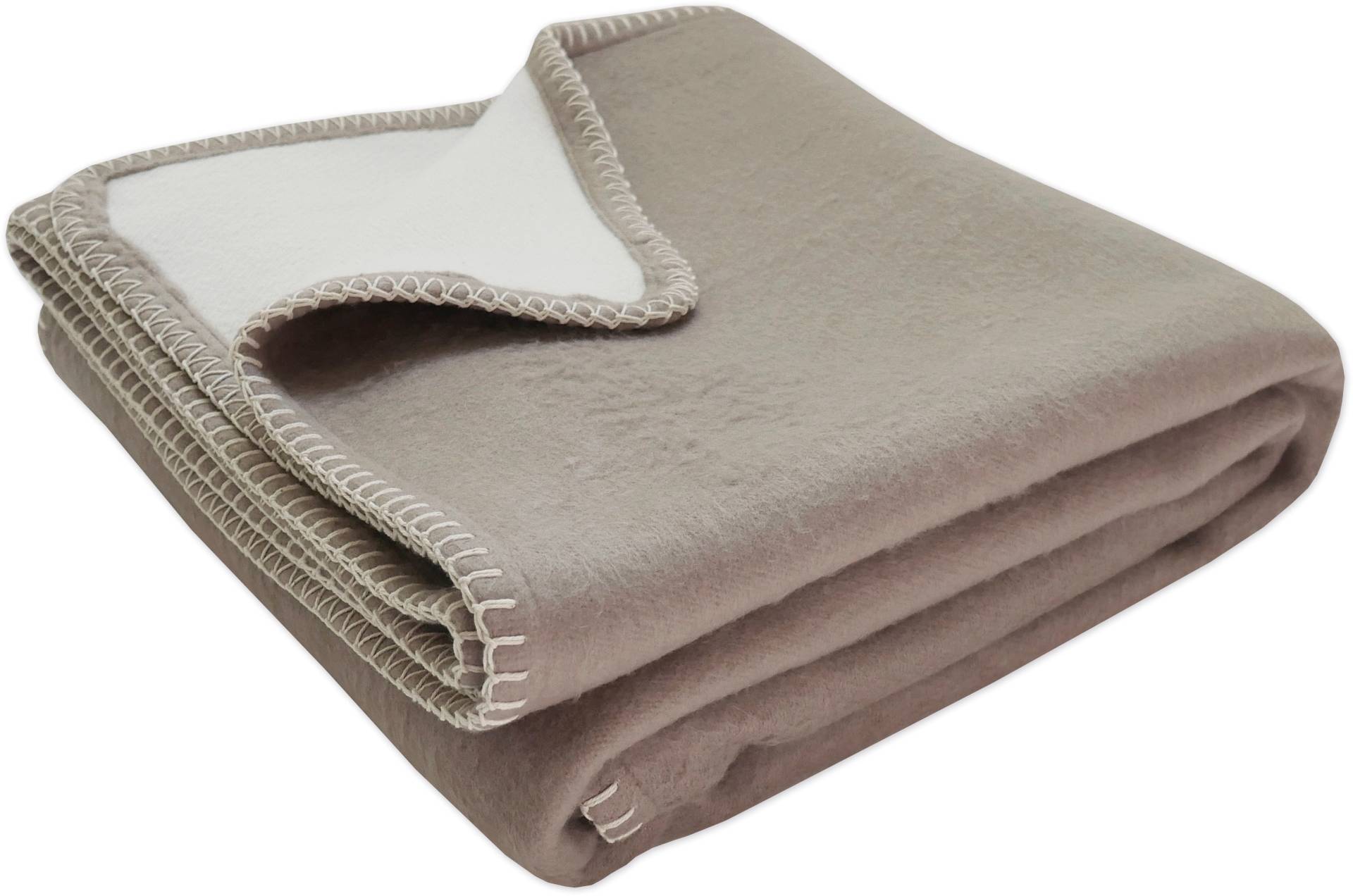 framsohn frottier Wohndecke »Bio Flanell Doubleface«, mit Ziernaht, GOTS zertifiziert framsohn frottier Wohndecke »Bio Flanell Doubleface«, mit Ziernaht, GOTS zertifiziert von framsohn frottier