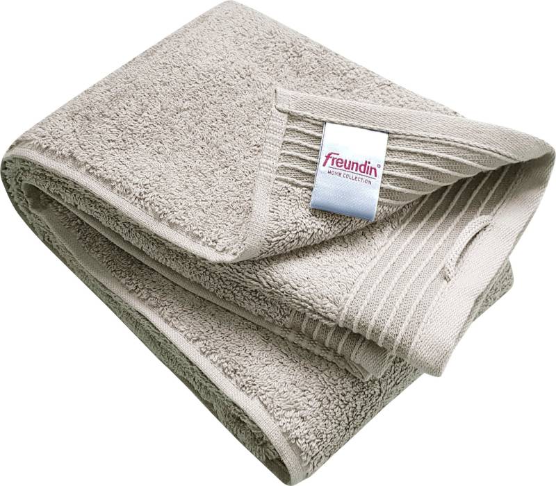 freundin Home Collection Badetuch »Freundin Home Badetuch«, (1 St., Strandtuch 100 x 150 cm), mit geflochtener Kordel zum Aufhängen von freundin Home Collection
