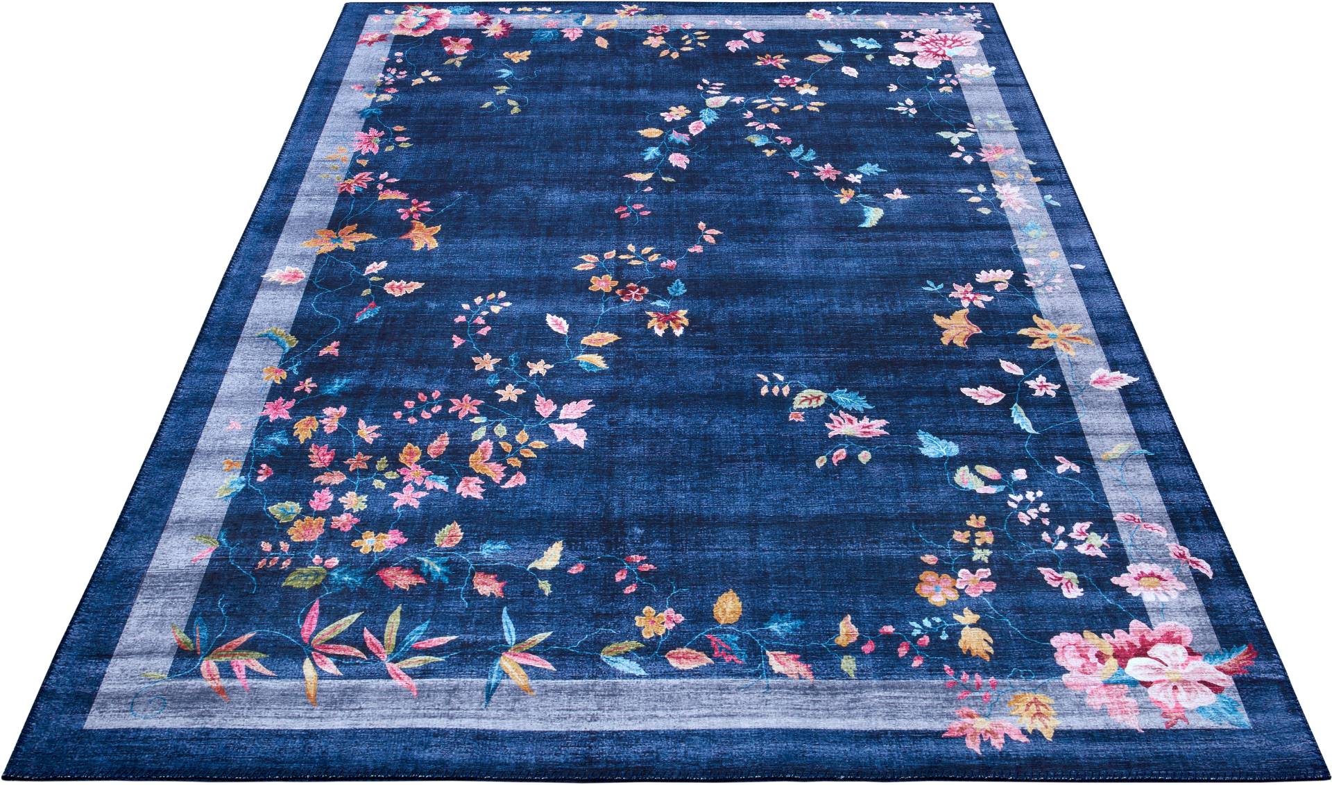 freundin Home Collection Designteppich »Gloriosa«, rechteckig, 7 mm Höhe, Vintage Design, Orient Optik, Florales Muster, Kurzflor, Wohnzimmer freundin Home Collection Designteppich »Gloriosa«, rechteckig, 7 mm Höhe, Vintage Design, Orient Optik, Florales Muster, Kurzflor, Wohnzimmer von freundin Home Collection