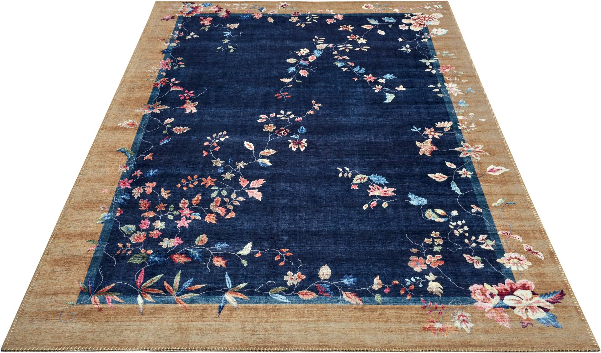 freundin Home Collection Designteppich »Gloriosa«, rechteckig, 7 mm Höhe, Vintage Design, Orient Optik, Florales Muster, Kurzflor, Wohnzimmer freundin Home Collection Designteppich »Gloriosa«, rechteckig, 7 mm Höhe, Vintage Design, Orient Optik, Florales Muster, Kurzflor, Wohnzimmer von freundin Home Collection